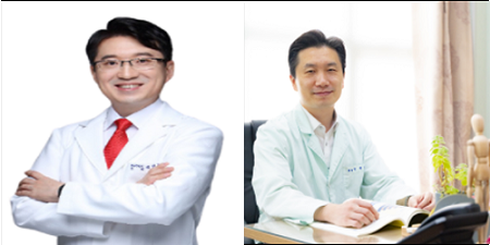경희나래한의원 김천종 원장, 경희수한의원 김경택 원장.