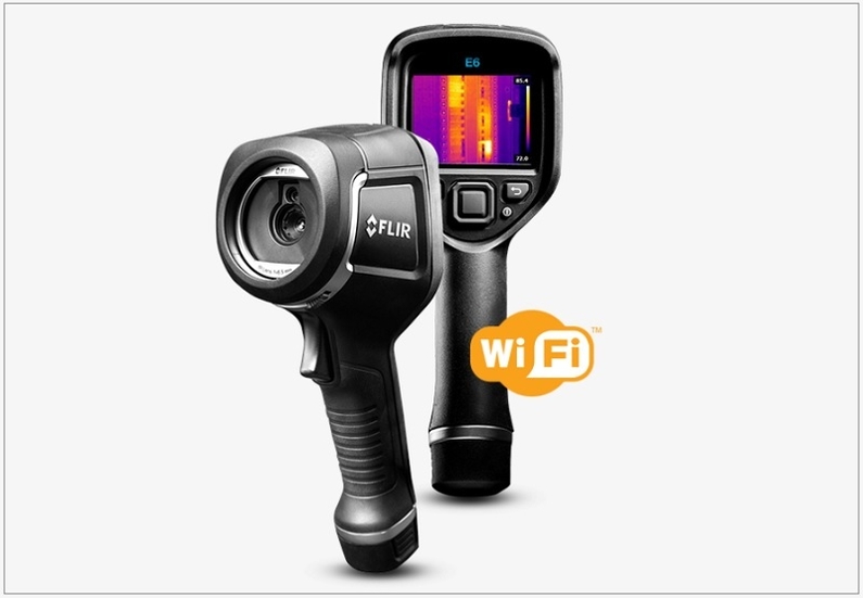  와이파이 기능이 탑재된 적외선 카메라 ‘FLIR E6-XT’ (사진 제공 : 텔레다인 플리어)