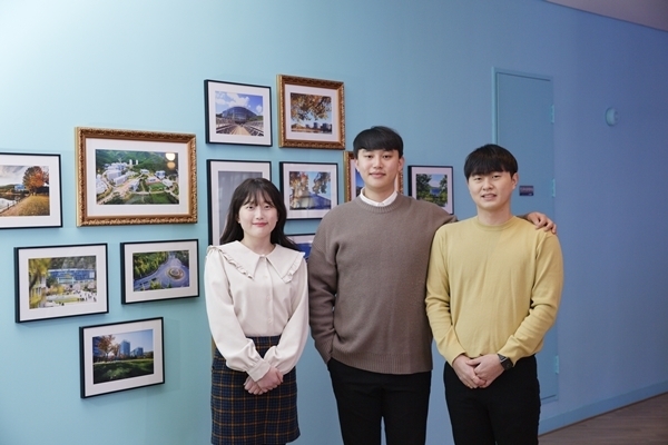 연구를 수행한 UNIST 천승현 연구원, 변만희 연구원, 최창권 연구원. (출처 : UNIST) 