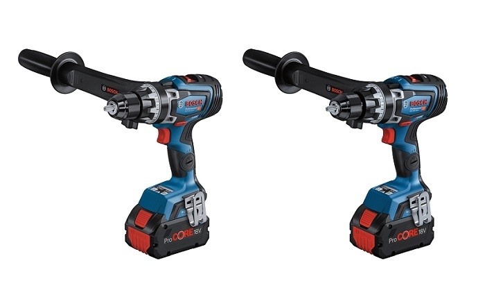 (왼쪽부터) 보쉬 충전 드릴드라이버 ‘GSR 18V-150C Professional’과 충전 임팩트 드릴드라이버 ‘GSB 18V-150C Professional’ (출처: 보쉬)