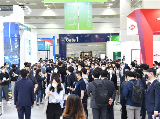 인터배터리 2021 전시장 (출처 : 인터배터리 홈페이지)