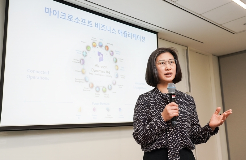 김순덕 한국마이크로소프트 비즈니스 애플리케이션 담당 매니저