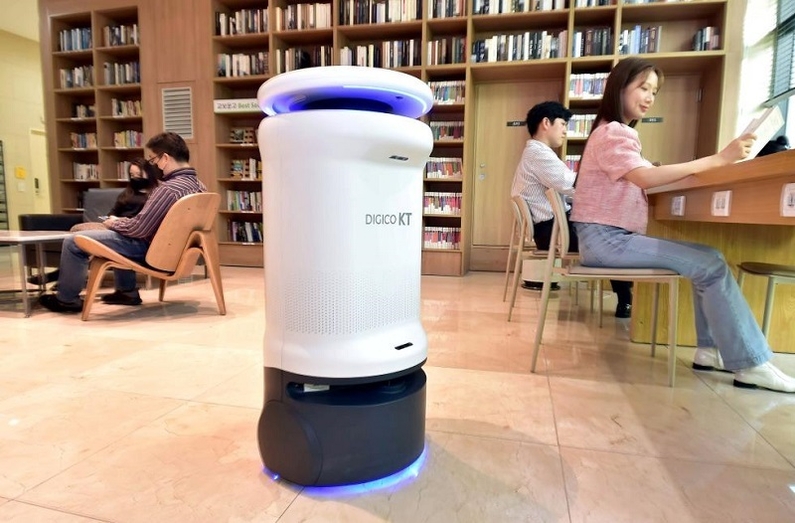 리마크빌 동대문 AI 방역 로봇 (사진: KT에스테이트)