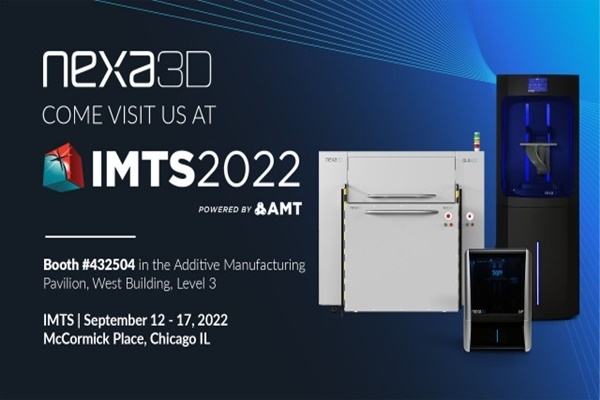 넥사3D가 IMTS 2022TJ 3D 인쇄 솔루션을 공개한다. (출처 : 넥사3D)