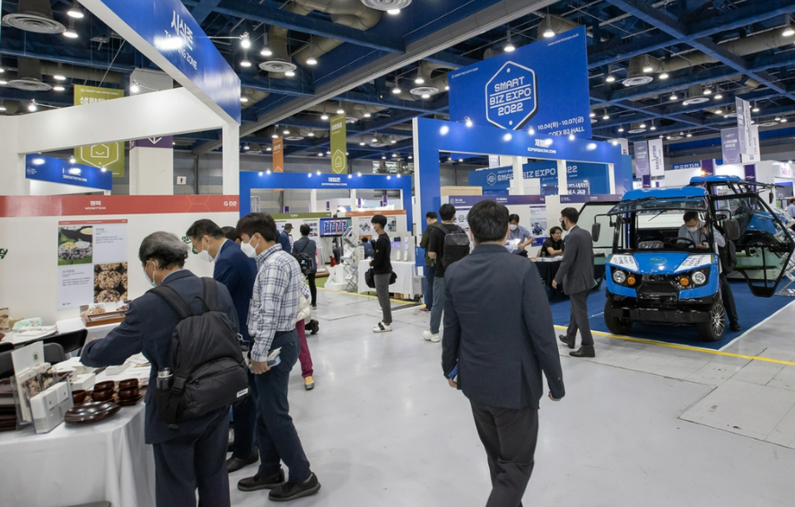 '2022 스마트비즈엑스포' 전경 (출처 : 삼성전자)