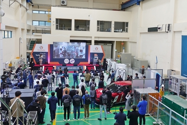 차린 전기차 테스티벌(Test+Festival) in Asia 현장. (출처 : 한국전기연구원)