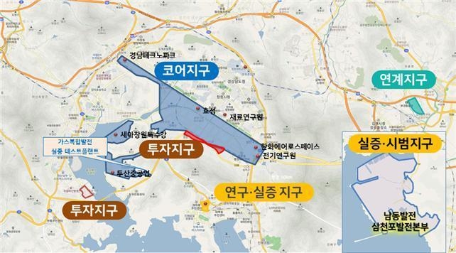 사진은 경남 에너지융복합산업단지 예정도 (출처: 경남도)