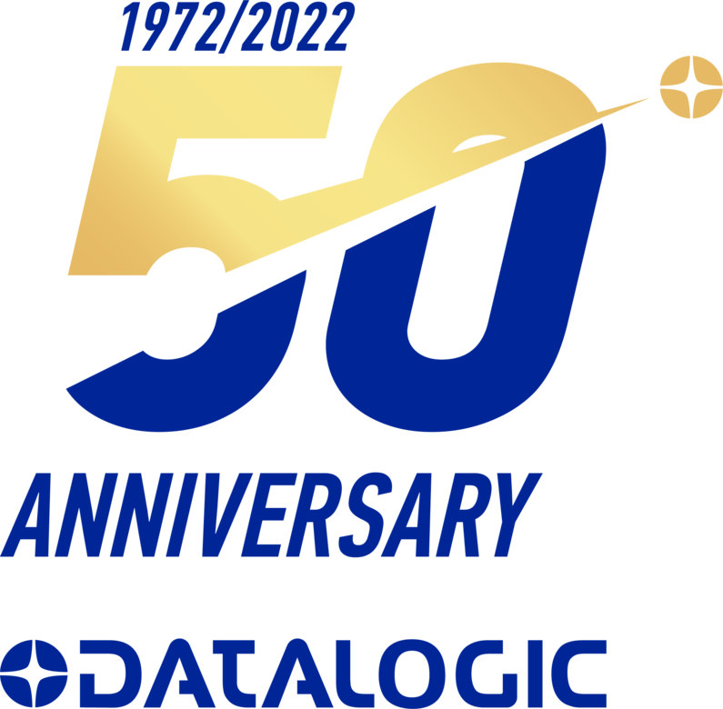 데이터로직 50주년 기념 로고 (출처 : 데이터 로직)