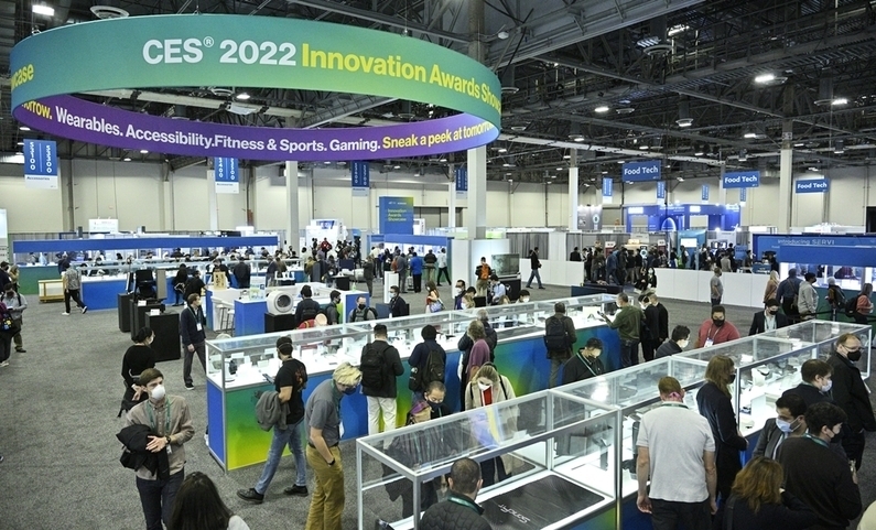 지난 CES 2022 전시회 전경 (출처 : CES)