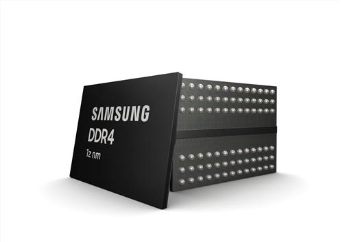 삼성전자의 3세대 10나노급(1z) 8Gb DDR4 D램 (출처: 삼성전자)