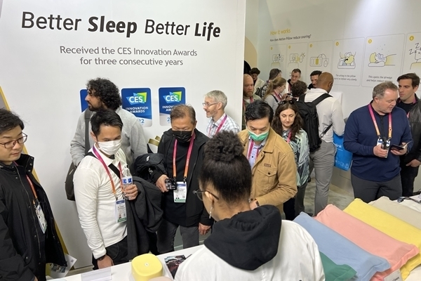 CES 2023 텐마인즈 부스. (출처 : 텐마인즈)