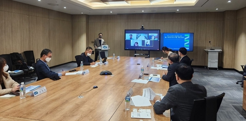 중국 단기비자 발급중단 대응 회의 (출처 : 경기도)