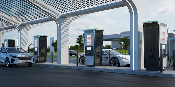 ABB E-mobility의 전기차 충전소. (출처 : ABB E-mobility)