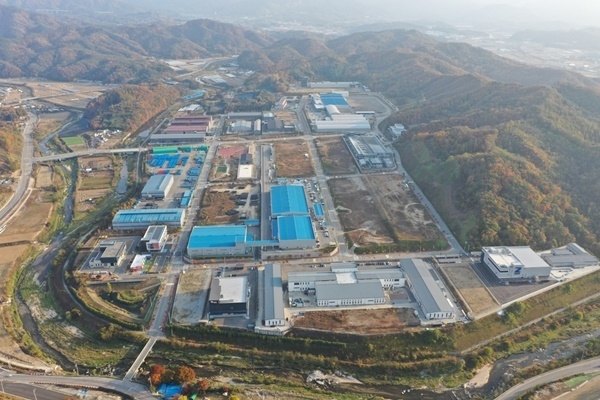 우천일반산업단지 전경. (출처 : 횡성군) 