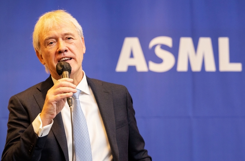 지난해 11월 우리나라를 방문한 피터 베닝크 ASML CEO