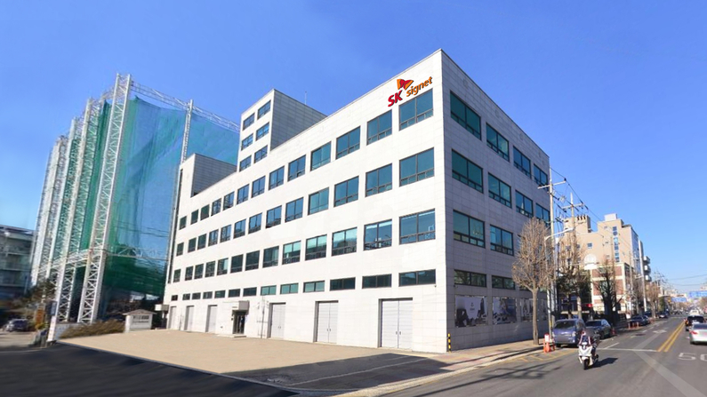 부천시 도당동 SK시그넷 통합 R&D 센터 건물 외관 (출처 : SK시그넷)