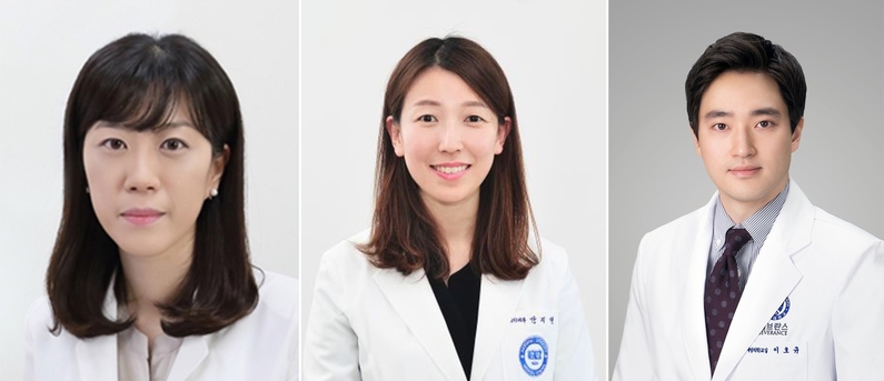 (왼쪽부터)남가은, 안지현, 이호규 교수 (출처 : 대웅재단)