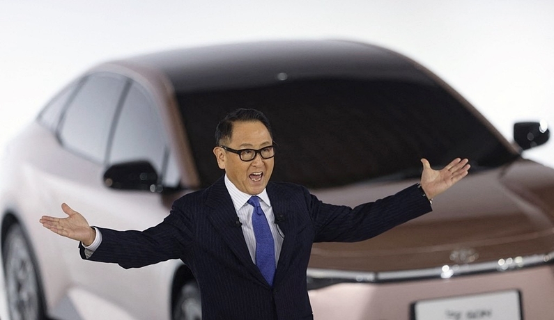 도요다 아키오(Toyoda Akio) 도요타 사장 (출처 : 연합뉴스)