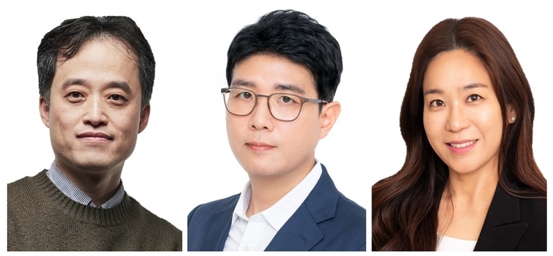 (왼쪽부터)김정희 데이터·솔루션 그룹장, 김민수 AI·빅데이터담당, 김민정 전략영업컨설팅담당 (출처 : CJ대한통운)