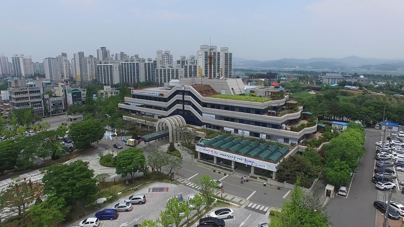 아산시청사 (출처: 아산시)