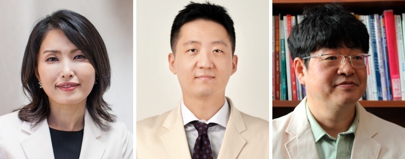 (왼쪽부터) 감성서울병원 순환기내과 박성지·김지훈 교수, 심장외과 정동섭 교수 (출처 : 삼성서울병원)