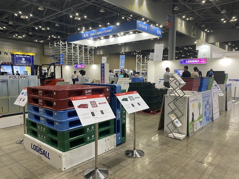 SCM FAIR 2023 로지스올 부스. (사진 : 헬로티)