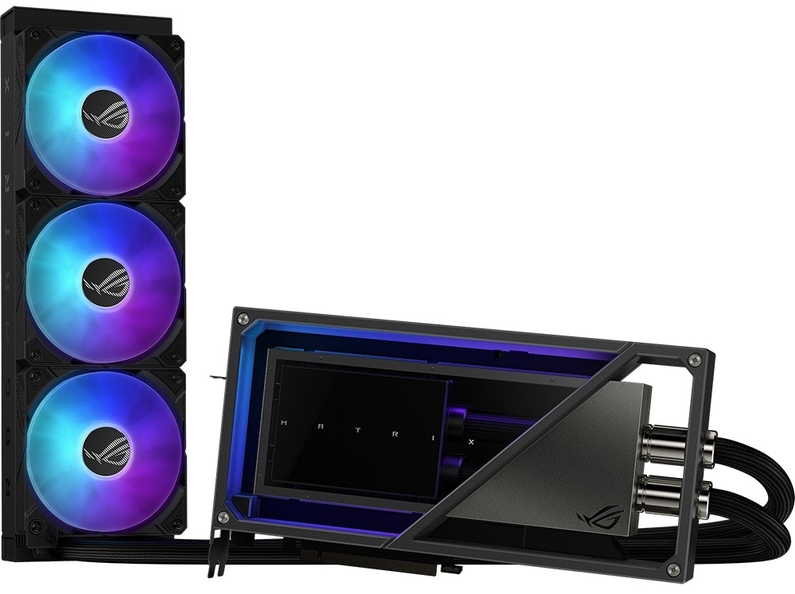에이수스가 이번에 내놓은 ROG Matrix 지포스 RTX 4090 그래픽카드 (출처 : 에이수스)