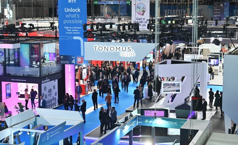 모바일 월드 콩그레스(MWC) 전시장 전경 (출처 : MWC 2024)