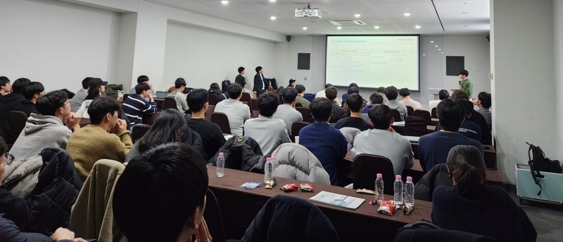제19회 한국로봇종합학술대회 뉴로메카 IndySDK 튜토리얼 행사 현장 (출처 : 뉴로메카)