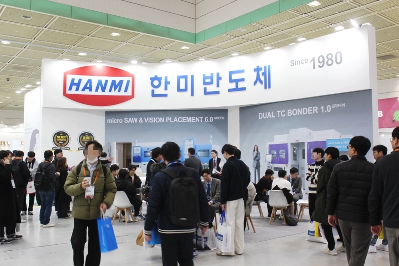 세미콘 코리아 2024에 참가한 한미반도체 (출처 : 헬로티)