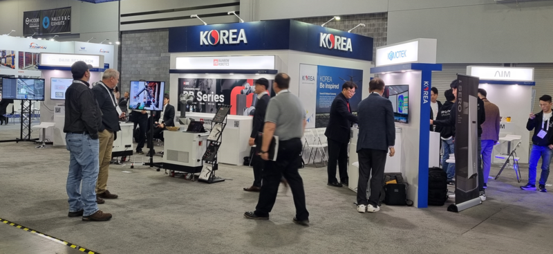 MODEX 2024 한국관 모습 (사진: 한국로봇산업협회)