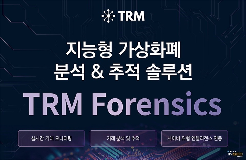 인섹시큐리티는 디지털 포렌식 솔루션인 ‘티알엠 인텔리전스’를 국내에 출시한다고 밝혔다. (출처 : 인섹시큐리티)