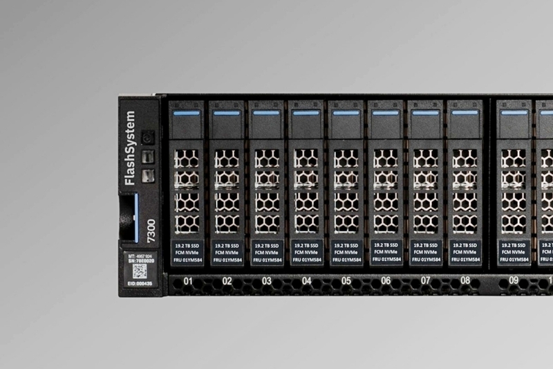 하나캐피탈에 도입된 IBM 스토리지 플래시시스템 7300