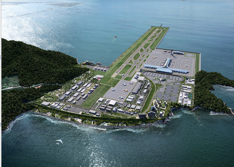 국토교통부 제공 / 가덕도 신공항 조감도 -가덕도 신공항 특별법은 지난 '21년 3.9일 국무회의를 통과했다.