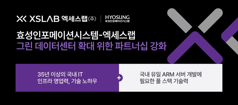 효성인포메이션시스템-엑세스랩 파트너십 (출처 : 효성인포)