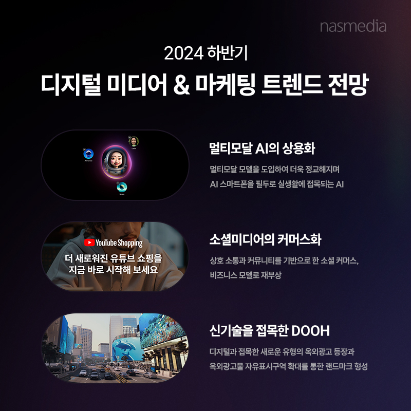 2024 하반기 트렌드 전망 (출처:나스미디어)