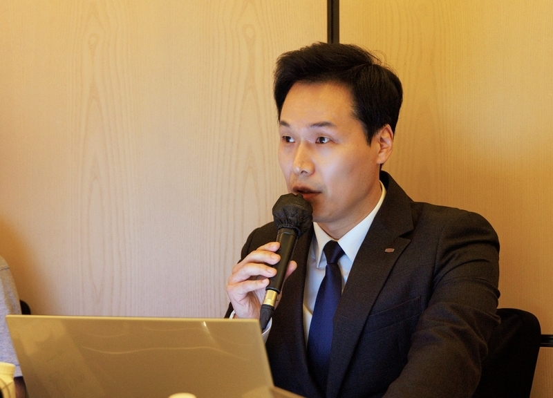 박경주 한국후지쯔 대표이사가 21일 미디어 좌담회를 개최했다. (출처:한국후지쯔)