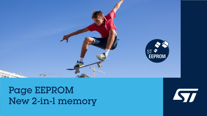 Page EEPROM 2-in-1 듀얼 메모리 (출처 : ST)