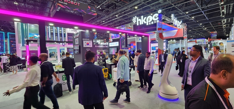 GITEX GLOBAL 2024 한국로봇관 (출처 : 한국로봇산업진흥원)