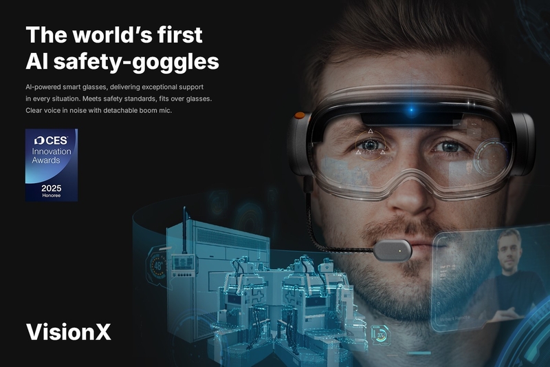 ‘VisionX’ 스마트글라스 (출처 : 버넥트)