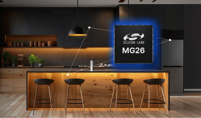 ‘MG26’ SoC는 동시 멀티프로토콜 기능을 지원함으로써 매터의 도입을 확장한다. (출처 : 실리콘랩스)