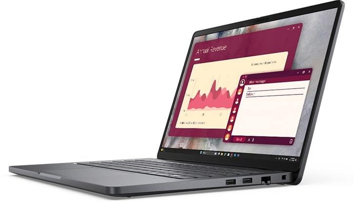 AMD 크라켄포인트 기반 기업용 노트북 ‘델 프로 14’ (출처 : 델 테크놀로지스)