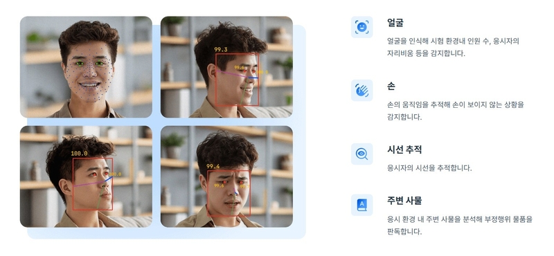 시험 감독 솔루션 ‘모니토’ (출처 : 그렙 홈페이지)