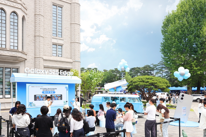 서울 성북구 고려대학교 서울캠퍼스에 오픈한 ‘갤럭시 캠퍼스 스튜디오’ (출처 : 삼성전자)