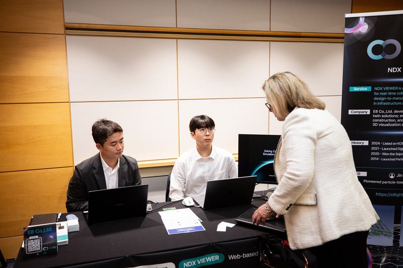 GSMP 2025에 참가한 이에이트 (출처 : 이에이트)