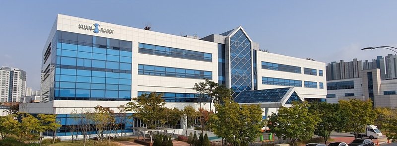 유진로봇이 자율제조(Autonomous Manufacturing) 관련 국가 프로젝트에 참여해 국내 제조업 성장에 발맞춘다. 사진은 유진로봇 본사 사옥. (출처 : 유진로봇)