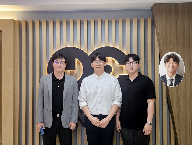 (왼쪽부터) 박인규 교수, 최중락 박사, 이돈호 박사과정, 한찬규 석사 (출처 : KAIST)