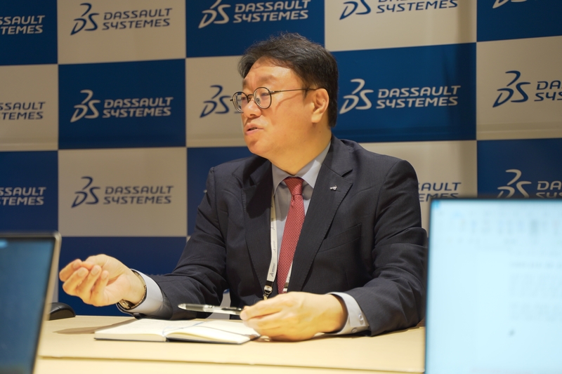 김화정 본부장에 따르면, 3D익스피리언스·3D유니버스를 토대로 한 기술 비전이 차세대 제조 인프라를 완성할 것으로 기대된다. (출처 : 헬로티 최재규 기자)