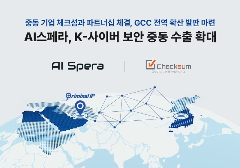 AI스페라가 체크섬과 파트너십을 체결했다. (출처 : AI스페라)
