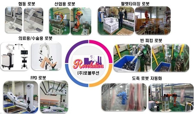 로볼루션 사업 영역 설명 자료. (출처 : 로볼루션)